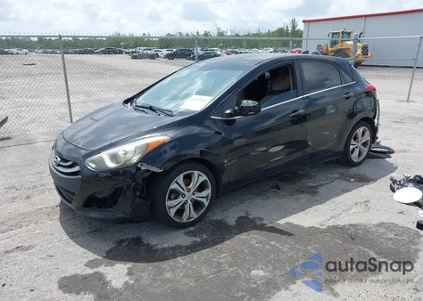 2013 Hyundai Elantra Gt из США, поврежденный, VIN KMHD35LE8DU104632